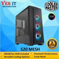 ราคา Cooler Master MasterBox 520 Mesh ARGB ATX PC Case (MB520-KGNN-S00) (43827098382)