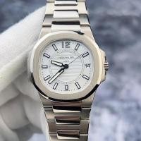 ราคา Patek Philippe Philippe Sports Elegant Series 7011G Parrot Snail นาฬิกาผู้หญิงควอตซ์ 18K วัสดุทองคําขาว 32 มม. (45500879379)