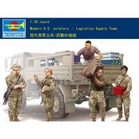ราคา Trumpeter 1/35 00429 ตัวเลขทหาร Modern US ทหารโลจิสติกซัพพลายทีมชุดโมเดลพลาสติก (27190274868)