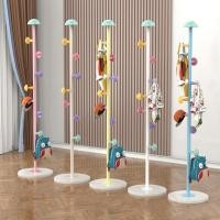 ราคา ราวแขวนผ้าเห็ดสําหรับเด็ก ราวแขวนบ้าน สูง 167 ซม. สีขาว สีชมพู OSMON สีฟ้า (49901272148)