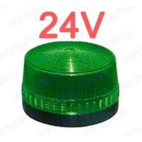 ราคา ไฟสัญญาณ ไฟแสดงผลเครื่องจักร ไฟสัญญาณเตือน DC 24V แสงสีเขียว (ไฟติดค้าง) Strobe Signal Warning light (10559027769)