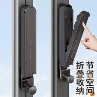 ราคา Retractable ไม้แขวนเสื้อในครัวเรือนเสื้อผ้า Drying Bay หน้าต่างที่มองไม่เห็นเจาะฟรีระเบียงในร่ม Handy เครื่องมือพับเสื้อผ้า Rod Drying Rack CPS6 (42727214316)