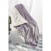 ราคา ผู้ผลิตสีเทาแกะขนแกะผ้าห่มผ้าห่มเครื่องปรับอากาศผ้าห่มงีบหลับผ้าห่มสักหลาดหนาอุปทานโดยตรงคู่ (40176469056)