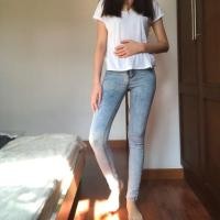 ราคา PULL&BEAR | Light blue jeans กางเกงยีนส์ขายาว (4528326345)