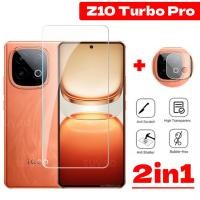 ราคา สําหรับ Vivo IQOO Neo 10 Z10 Turbo + Plus Pro Z10TurboPro 2025 ป้องกันหน้าจอฟิล์มเลนส์กล้อง IQOOZ10Turbo + Neo10 โทรศัพท์กระจกนิรภัย Clear HD 9H โปร่งใส (41650620954)