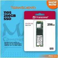 ราคา Transcend PCIe SSD 110S 256GB M.2 NVMe PCIe Gen3 x4 SSD (41520789615)