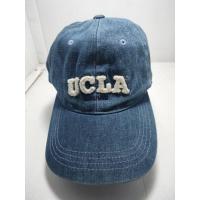 ราคา หมวกสีน้ําเงิน ยีนส์ปักขาว UCLA made in Korea (44211884969)