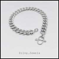 ราคา Silvy Jewels สร้อยข้อมือเลสเงินแท้ 92.5 Silvy Jewels สร้อยข้อมือเงินแท้ สร้อยเลส ตะขอรูปตัวเอส เงินแท้ทั้งเส้นไม่กลวง (8553782979)