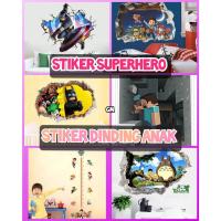 ราคา GM- สติ๊กเกอร์ติดผนัง CHILDRENS SUPERHERO PRINCESS MICKEY MOUSE สติ๊กเกอร์ติดผนัง SUPER HERO TOTORO BATMAN MINECRAFT PAW PATROL | สติ๊กเกอร์ติดผนัง CHILDRENS (57203439861)