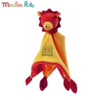 ราคา Moulin Roty ผ้าเน่า ปลายเหลม ผ้าติดตัว ผ้าออร์แกนิค ให้กอดๆอมๆ เคลิ้มหลับสบาย Les Loustics Doudou สิงโต MR-636019 (3748353561)
