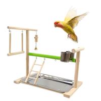 ราคา [gkglcd] Parrot Playground Portable Sturdy Bird Play Stand สําหรับค๊อกคาเทล (50652629326)
