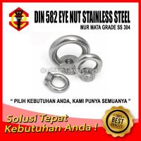 ราคา MATA SS 304 / Eye Nut M12 / Eye Nut 12 MM / ไม้แขวนเสื้อสแตนเลสตายก (57851288816)