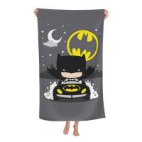 ราคา LY แบทแมนยูนิเซ็กส์ผ้าขนหนูไมโครไฟเบอร์เสื้อคลุมอาบน้ำผ้าเช็ตตัวแฟชั่นผ้าขนหนูชายหาดพิมพ์ลาย130*80ซ (42810271940)