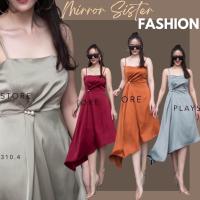 ราคา Mirrorsister #00310.4 เดรสสายเดี่ยวทรงสวย เดรสเรียบหรู ชุดไปงาน ชุดออกงาน ชุดไปงานแต่ง ชุดเพื่อนเจ้าสาว ชุดไปเดท (19135239658)