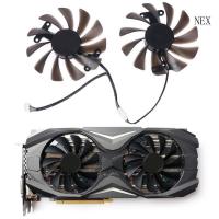 ราคา NEX 95 มม.พัดลมระบายความร้อน GAA8S2U AMP กราฟิกการ์ดพัดลมระบายความร้อนสําหรับ ZOTAC GTX 1070 1080 (56353974364)