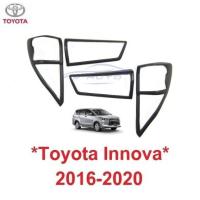 ราคา ครอบไฟหน้า ครอบไฟท้าย Toyota Innova 2016 2017 2018 - 2022 โตโยต้า อินโนว่า อิโนว่า ฝาหน้า ฝาท้าย (28623805884)
