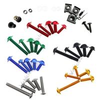 ราคา 177pcs Motorcycle Windshield Body Fairing Bolts Screws For Honda Yamaha Kawasaki Suzuki Eprilla Tri (47203659410)