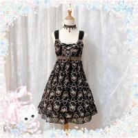 ราคา Axes Femme เดรสชีฟองญี่ปุ่นพิมพ์ลายดอกไม้ (29022533773)