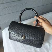 ราคา กระเป๋าหนังนกกระจอกเทศแท้แบรนด์ Mariona (29616257199)