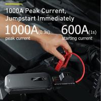 ราคา Baseus Car Jump Starter Power Bank 12000mAh อุปกรณ์ช่วยสตาร์ท จั้มสตาร์ทรถยนต์ 1000A รองรับถึง 6000cc (11126588227)