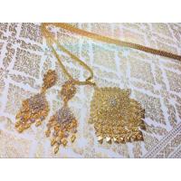 ราคา [พร้อมส่ง]สร้อยคอ-ต่างหูสำหรับชุดไทย เครื่องประดับชุดไทยเข้าเซ็ท (1886491542)