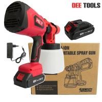 ราคา MILYกาพ่นสีไร้สาย เครื่องพ่นสี 68V แบตเตอรี่ 1 ก้อน กาพ่นสีแบตเตอรี่ เครื่องพ่นสีรถ กาพ่นสีไฟฟ้า (28026170416)