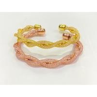 ราคา กำไลลายถักเปีย นาค ทอง งานละเอียดลายปราณีตสวยสะดุดตา (25007526869)