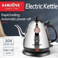 ราคา Kamjove กาต้มน้ําไฟฟ้า 304 สแตนเลสสมาร์ทกาต้มน้ํา 0.8L/1.2L Samovar ชากาแฟไฟฟ้า Thermo หม้อเครื่องใช้ในครัวปิดอัตโนมัติร้อนขายกาต้มน้ําไฟฟ้า (29206392298)