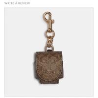 ราคา Coach case AirPod กระเป๋าพวงกุญแจ สำหรับใส่ AirPods แท้ 100% (8819277977)