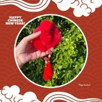 ราคา ❤️ที่มัดผม ปอมๆ แต่งพู่สไตล์จีน ❤️ (13174089825)