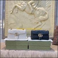 ราคา งานแฟชั่น GG Marmont กระเป๋าสะพายไหล่ กระเป๋าสะพายข้าง ขนาดใหญ่ มีให้เลือก 2 สี สำหรับผู้หญิง (10425220588)