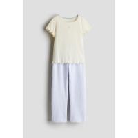 ราคา H&M(เอชแอนด์เอ็ม) ชุดนอน Jersey เด็กผู้หญิง 1265720_2 (27473966204)