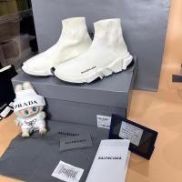 ราคา ❤️Used Like Very New Balenciaga Speed White Sneakers Size40 ShopThai ปี2023 เดือน7 วัดซอฟ26.5Cm=42.5EU (24661605297)