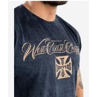 ราคา เสื้อยืด WEST COAST CHOPPERS แขนสั้นผ้าฟอกสไตล์วินเทจ Cotton 100% ของแท้นำเข้าจากอเมริกา (9342594461)