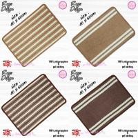 ราคา พรมเช็ดเท้าลายช็อคโกแลตหนา นุ่ม กันลื่น พรีเมี่ยม 40x60 (27030653775)