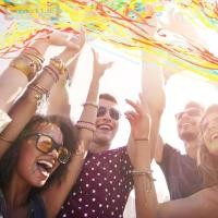 ราคา 20 ชิ้น Hand Throw Confetti Streamers หลายสี Streamer Poppers ไม่มี Mess Party Poppers สําหรับวันเกิด SHOPTKC3980 (42524526911)