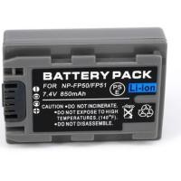 ราคา แบตกล้องโซนี่ รุ่นแบต SONY NP-FP50 For SONY Sony DCR-HC19 HC30 HC40 HC46 DCR-HC28 PM094 (24563040496)