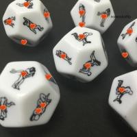 ราคา JA3 [ROC] 2 ชิ้นผู้ใหญ่เกมห้องนอน 12 Sex Love ท่าทาง Flirt เร้าอารมณ์บทบาทเล่นตลกของเล่นลูกเต๋า (50850641074)