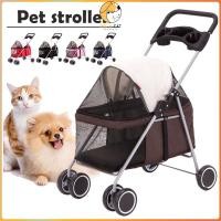 ราคา Pet Trolley Foldable Trolley Pets Stroller Puppy Stroller Cat Stroller Dog Stroller Trolley Cat Carrier Pet Carrier (53801919406)