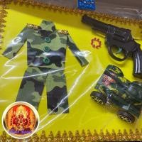 ราคา ชุดทหารไอ้ไข่พร้อมของเล่น สำหรับถวายแก้บนไอ้ไข่ เด็กวัดเจดีย์ (5649947924)