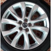 ราคา ล้อแม็กซ์เปล่า new mazda CX-5 ขอบ19 5รู114 ราคาต่อวง ซื้อแยกวงได้ (28216871335)