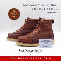 ราคา Thorogood Moc-Toe Boot (24.0-24.5 cm.) (43623772927)