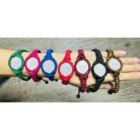 ราคา สร้อยข้อมือ เหรียญครุฑ1บาทปี2517 งานถักเชือกเทียน เหรียญแท้ งานhandmade (27122662085)