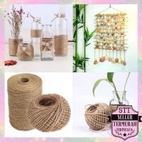 ราคา STT Jute เชือกม้วน 3 Ply 50M 100M เชือกฟางเชือกปอกระเจาเชือกป่านเชือกม้วน 3Ply นําเข้า (42404696469)