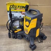 ราคา [มือสอง] เครื่องฉีดน้ำแรงดันสูง ปรับแรงดันน้ำได้ High Pressure Washer เครื่องฉีดน้ำ ขายตามสภาพ (44214479324)