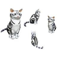 ราคา โมเดลกระดาษ 3D : แมว อเมริกันช็อตแฮร์ กระดาษโฟโต้เนื้อด้าน กันละอองน้ำ ขนาด A4 220g. (20779141409)