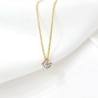 ราคา จี้เพชรเม็ดเดี่ยว15ตัง ติดสร้อยคออิตาลี18k เพชรแท้ทองแท้18kAmantio Diamond (26273517389)