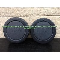 ราคา แพ็คคู่ !! ฝาปิดหน้ากล้อง & ฝาปิดท้ายเลนส์ Panasonic Lumix GF9 GF1 GF2 GF3 GF5 GF6 G3 G6 GX1 GX7 GH3 (17792367139)