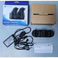 ราคา แท่นชาร์จจอยPS4 SONY ของแท้ ครบกล่อง (มือสอง) : SONY DUAL SHOCK PS4 CHARGING STATION มือ2 (ที่ชาร์จจอย PS4) (22262832072)