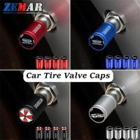 ราคา 4 ชิ้น Geely ฝาครอบวาล์วยางรถยนต์ รถยนต์จักรยานยนต์จักรยานอากาศวาล์วหมวก Geely EX5 Galaxy E5 Emgrand Coolray Okavango Azkarra GX3 Pro (42561103325)